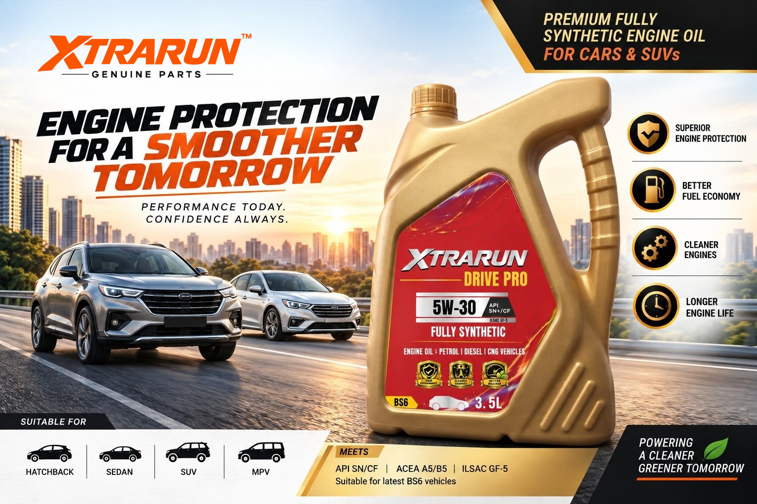 4 Wheeler Engine Oils for <span>Better Drives</span></h2>